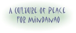 A Culture Of Peace For Mindanao